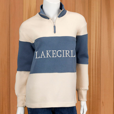 Lakegirl Women's Cloud Fleece Quarter-Zip Pullover