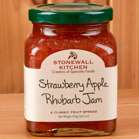 Stonewall Kitchen Strawberry Apple Rhubarb Jam