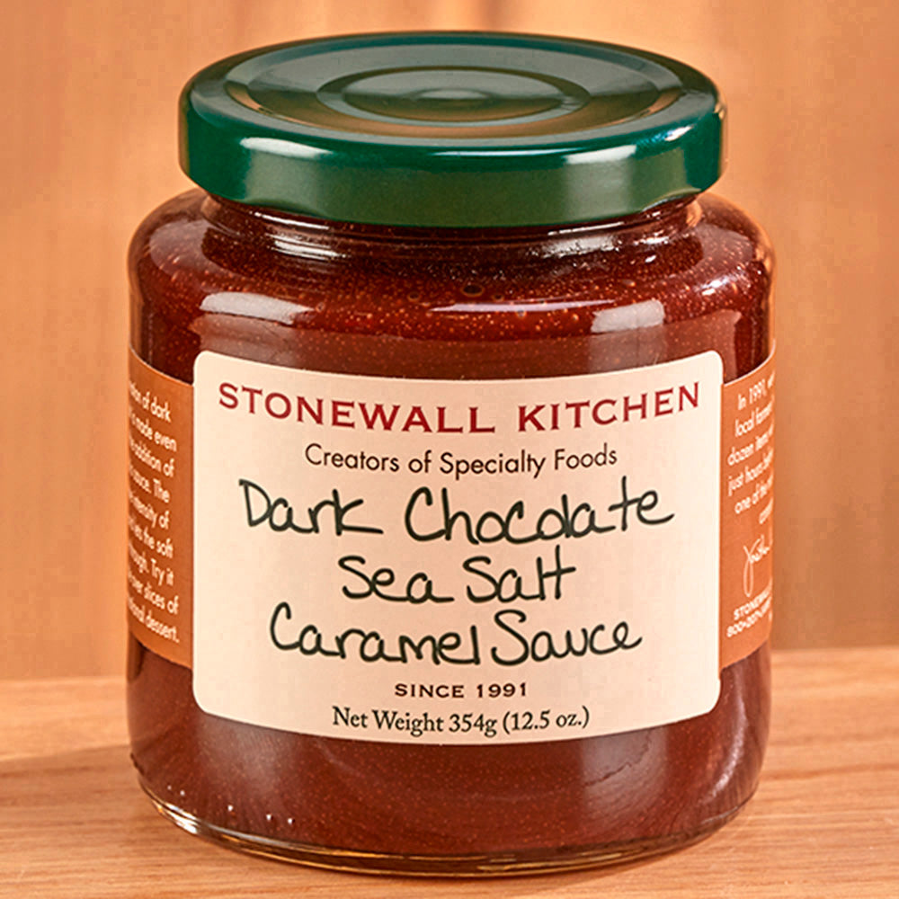 Stonewall Kitchen Dark Chocolate Sea Salt Caramel Sauce