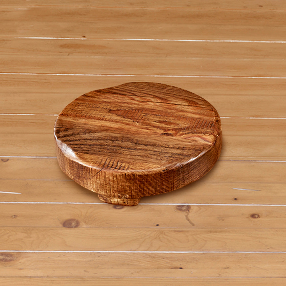 etúHOME Classic Wood Trivet, Round