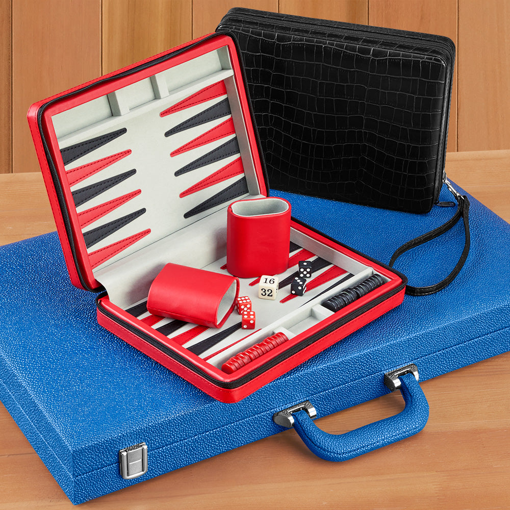 Brouk & Co Travel Backgammon Set