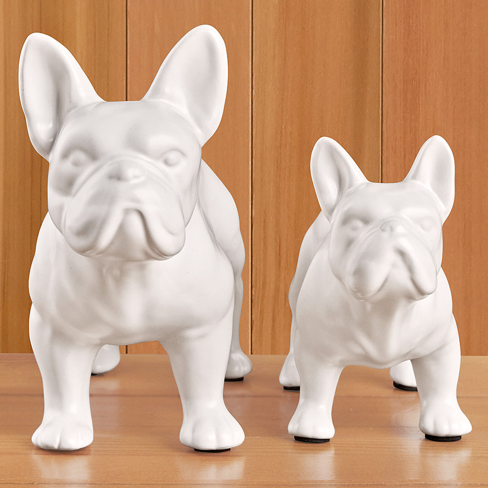 Ceramic French Bulldog Figurine