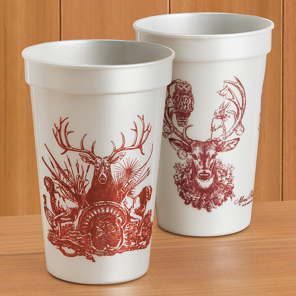 Alexa Pulitzer Pearlized Plastic Cups