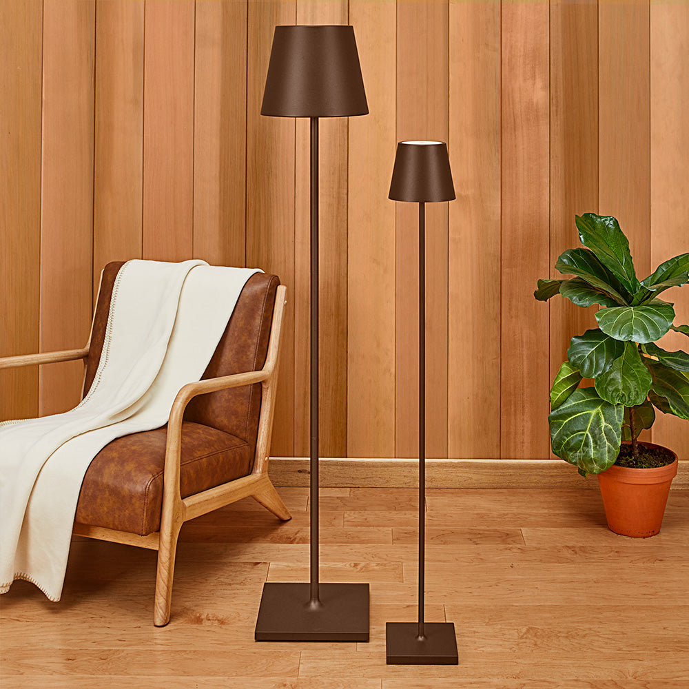 Floor store lamp cordless