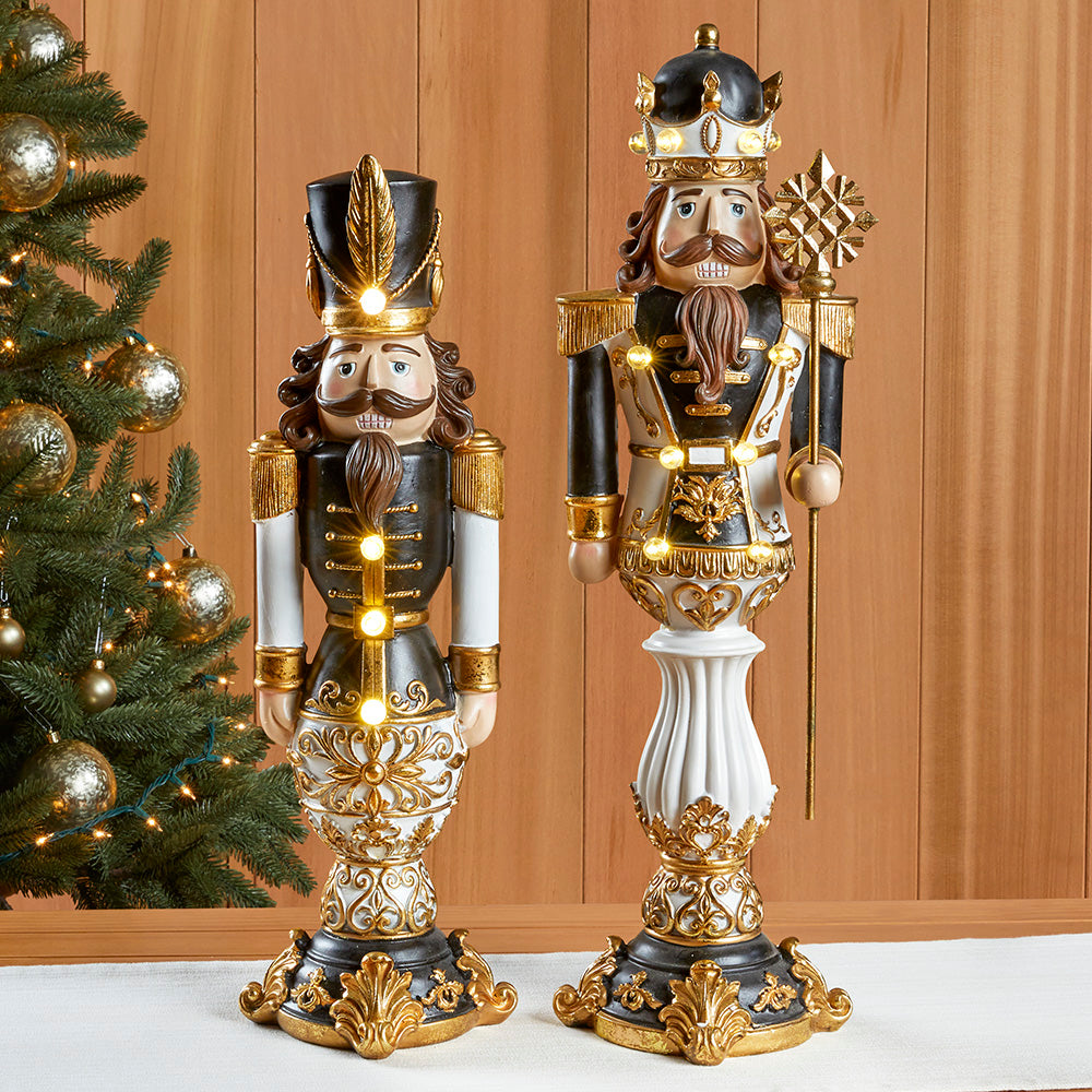 Royal Nutcrackers with LED Jewels