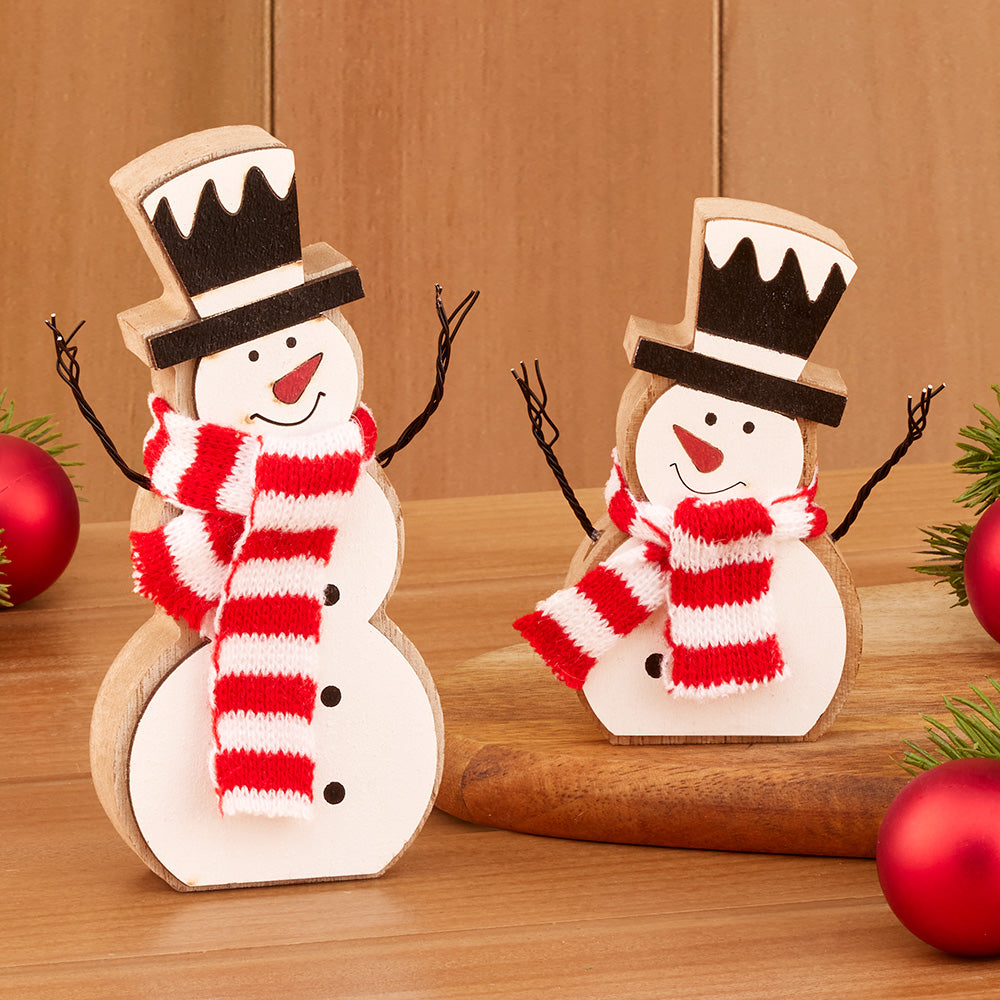 Shelf-Sitter Snowmen