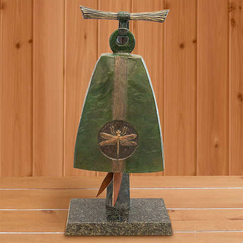 "Independence" Bronze Bell Sculpture by James G. Moore