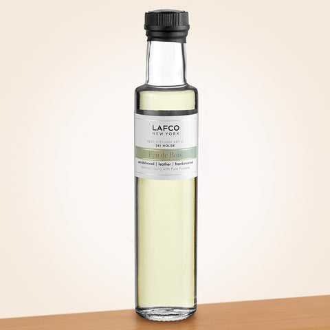LAFCO Fragrance Diffuser Refill, Feu de Bois "Ski House" - 8.4 oz