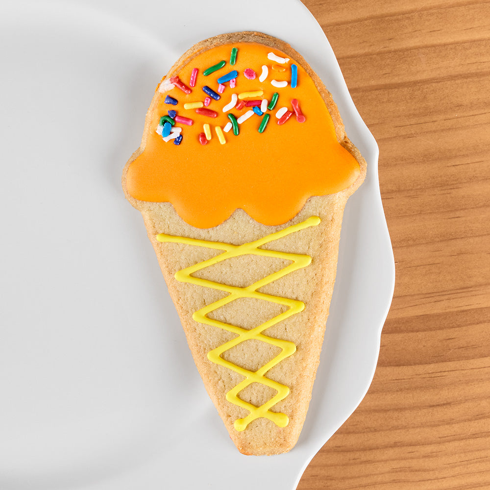 O' My Goodness! Frosted Butter Cookie, Ice Cream Cone