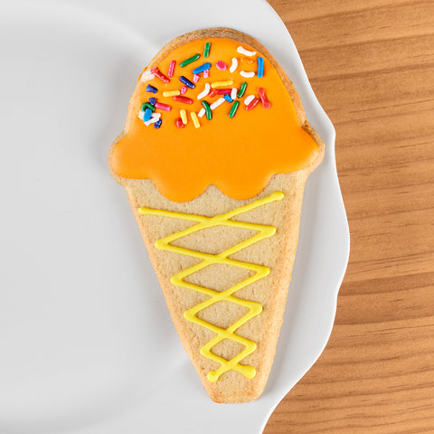 O' My Goodness! Frosted Butter Cookie, Ice Cream Cone