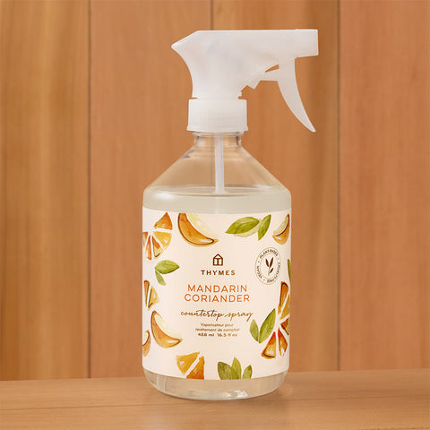 Thymes Mandarin Coriander Countertop Spray Cleaner