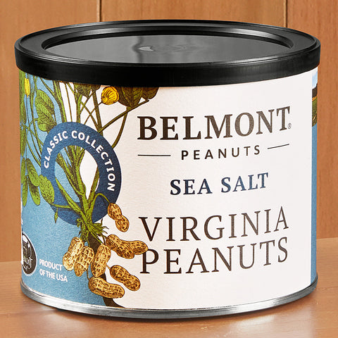 Belmont Gourmet Virginia Peanuts, Sea Salt