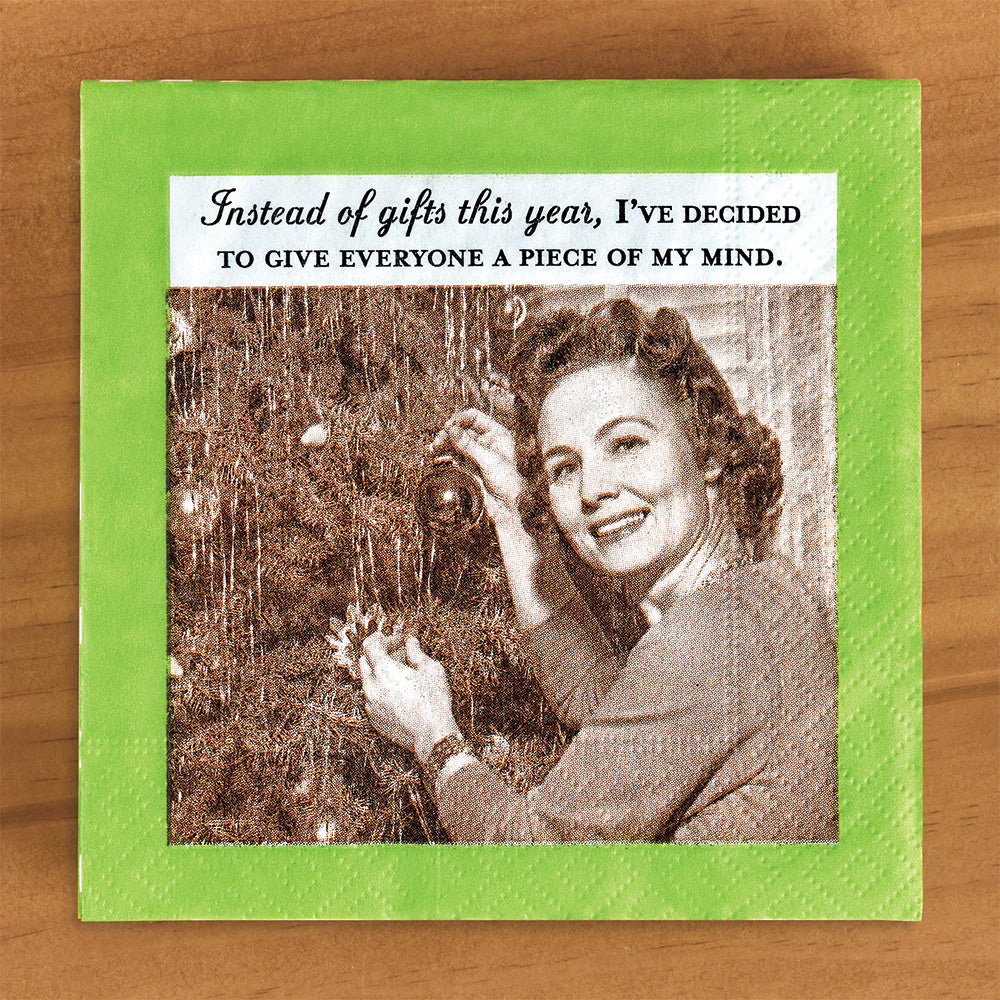 Shannon Martin Christmas Paper Cocktail Napkins