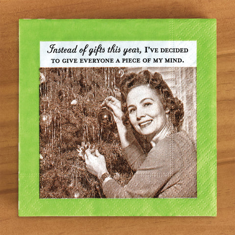 Shannon Martin Christmas Paper Cocktail Napkins