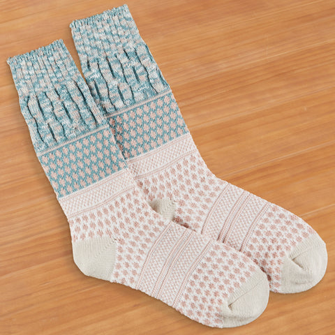World's Softest Women's Weekend Gallery Textured Crew Socks