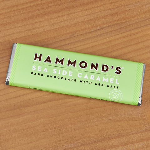 Hammond's Dark Chocolate Bar, Sea Side Caramel