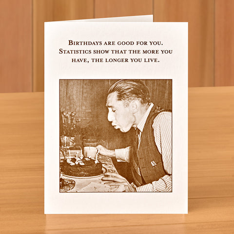 Shannon Martin Birthday Card, Good for You