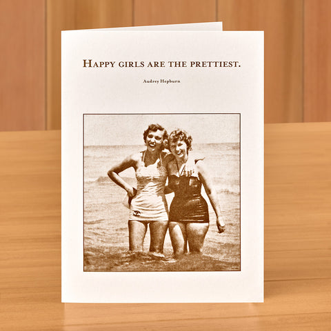 Shannon Martin Birthday Card, Happy Girls
