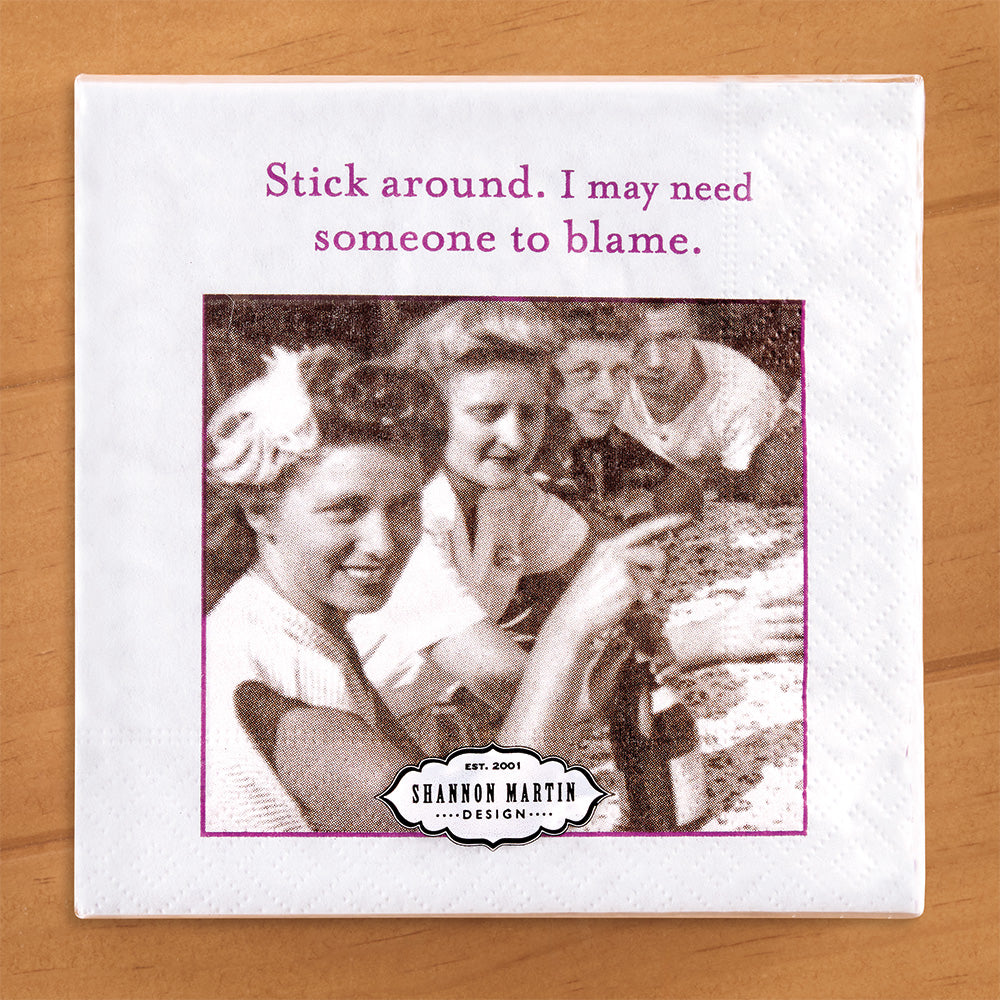 Shannon Martin Paper Cocktail Napkins – To The Nines