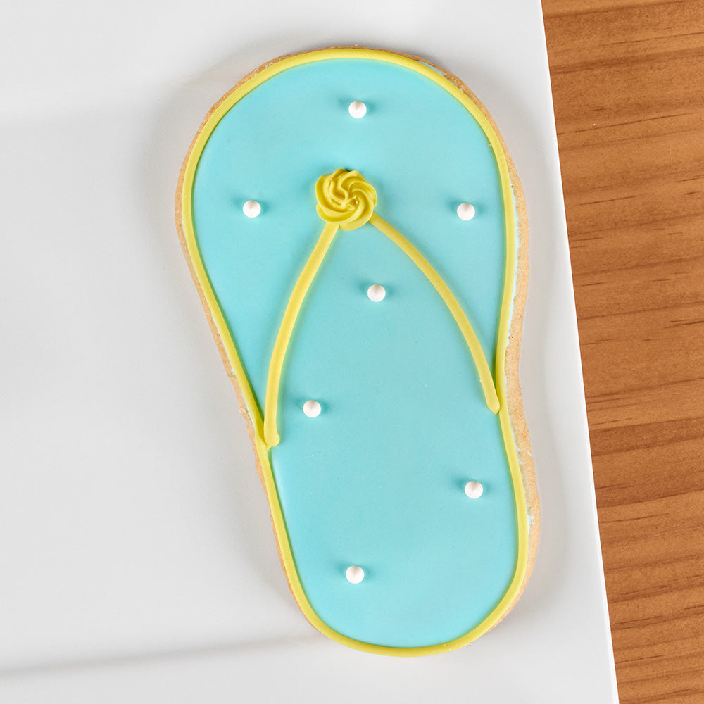 O' My Goodness! Frosted Butter Cookie, Flip Flop