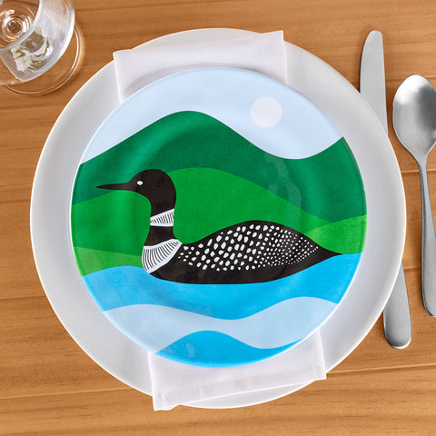 Melamine Serveware, Loons Plates