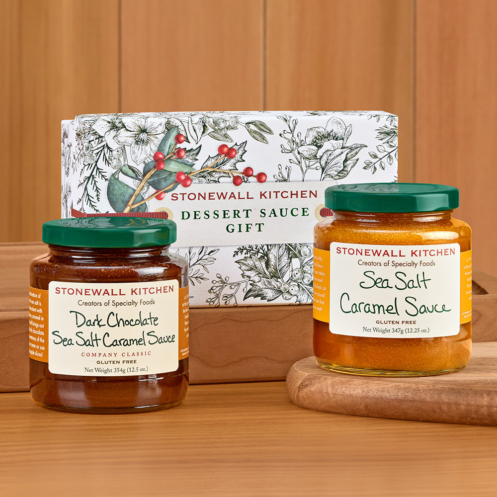 Stonewall Kitchen Holiday Caramel Dessert Sauce Collection