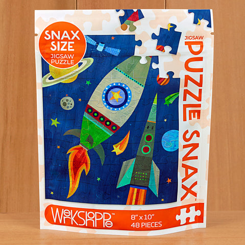 WerkShoppe 48 Piece Jigsaw Puzzle Snax, "Outer Space"