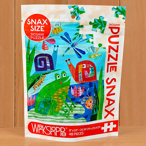WerkShoppe 48 Piece Jigsaw Puzzle Snax, "Little Critters"