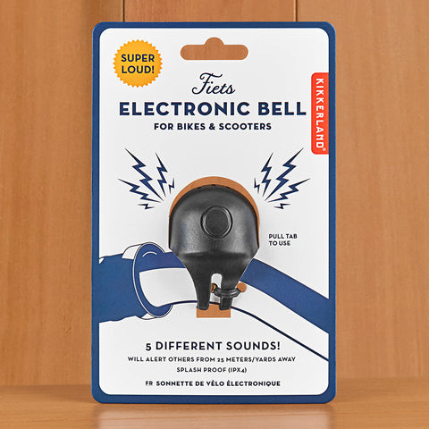 bicycle electric bell Kikkerland Electronic Bicycle Bell – To The Nines Manitowish Waters