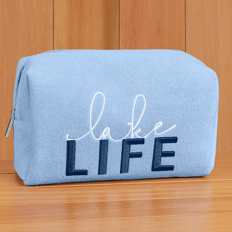 Shiraleah Sol Terry "Lake Life" Zip Pouch