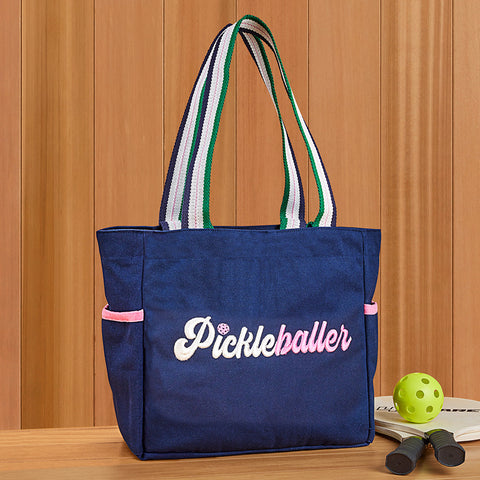 Shiraleah Canvas "Pickleballer" Tote