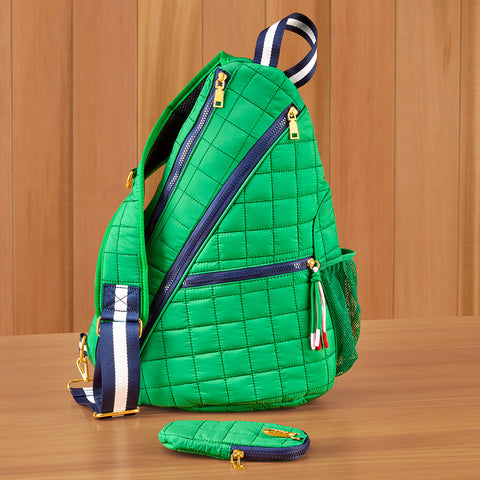 Shiraleah Ezra Quilted Sling Backpack