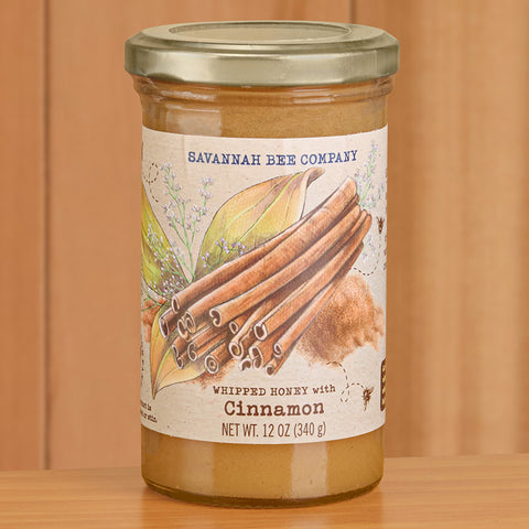Savannah Bee Whipped Honey, Cinnamon