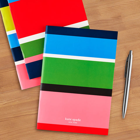 Kate Spade Mini Notebooks, Set of 3