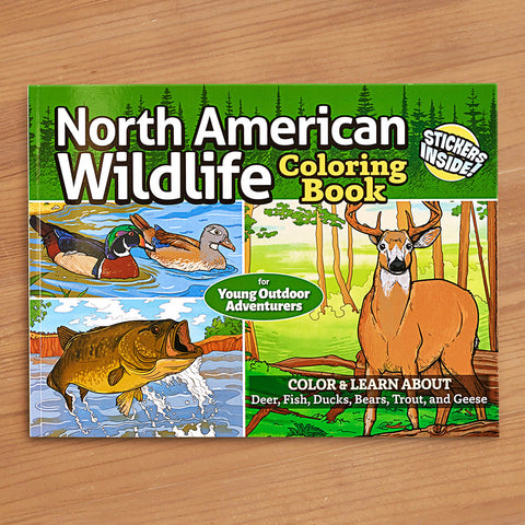 "North American Wildlife Coloring Book"