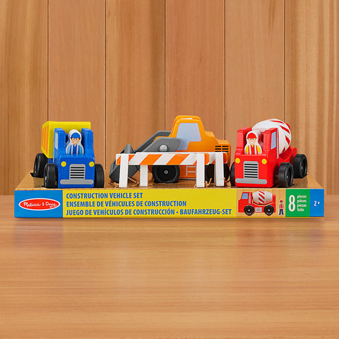 Melissa & Doug Construction Vehicle Set