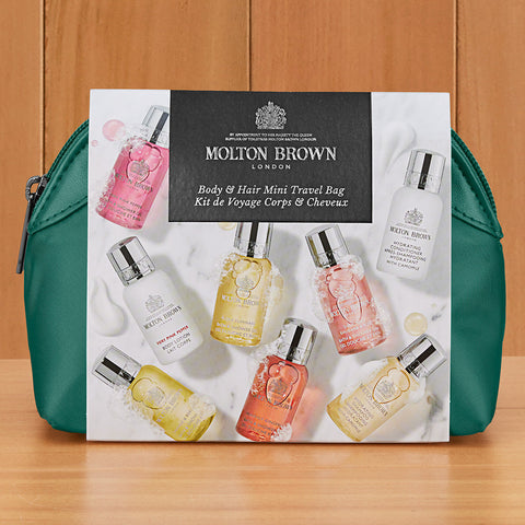 Molton Brown Body & Hair Mini Travel Bag Set, The Elegant Escapist