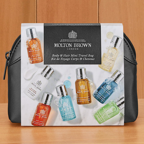Molton Brown Body & Hair Mini Travel Bag Set, The Classic Explorer