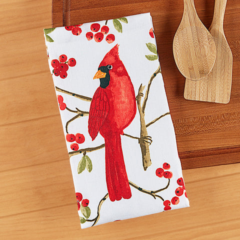 Stonewall Kitchen Tea Towel, Cardinal