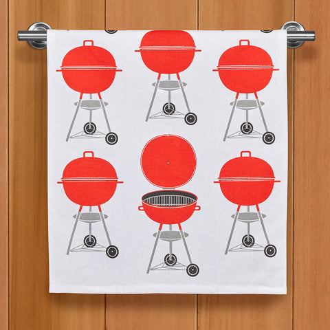 Stonewall Kitchen Tea Towel, Barbecue Grill