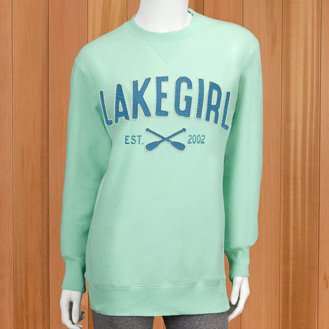 Lakegirl Women's Sanded Fleece Paddles Sweatshirt