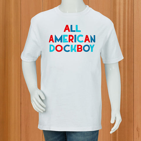 Lakegirl Youth Boys' "All American Dockboy" Tee