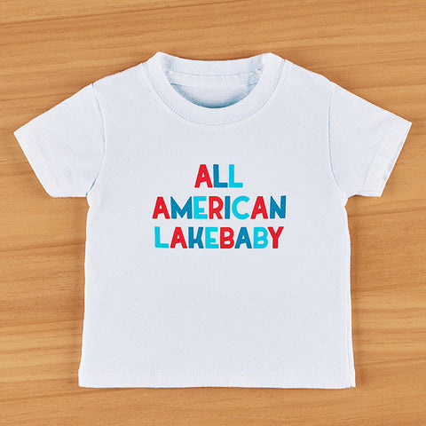 Lakegirl "All American Lakebaby" Tee