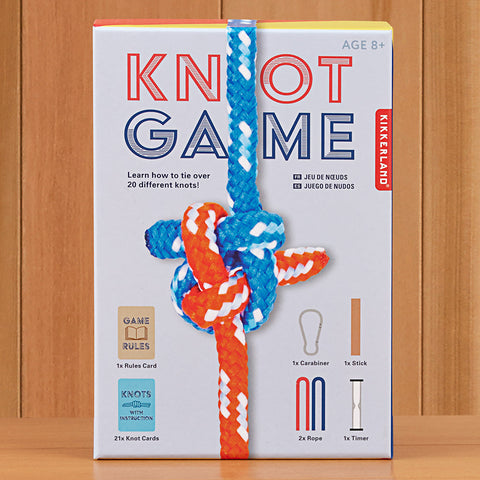Kikkerland "Knot Game" Tying Kit
