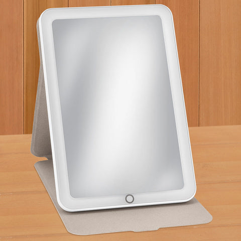 iHome Lighted Travel Mirror