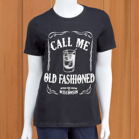Women's "Call Me Old Fashioned" Wisconsin T-Shirt