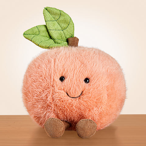 Jellycat Stuffed Animal Plush Toy, Amuseables Fruit Peach