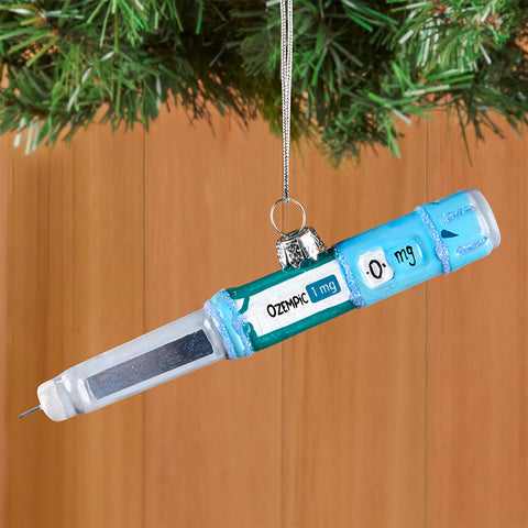 Cody Foster Glass Ornament, Weight Loss Injection Pen