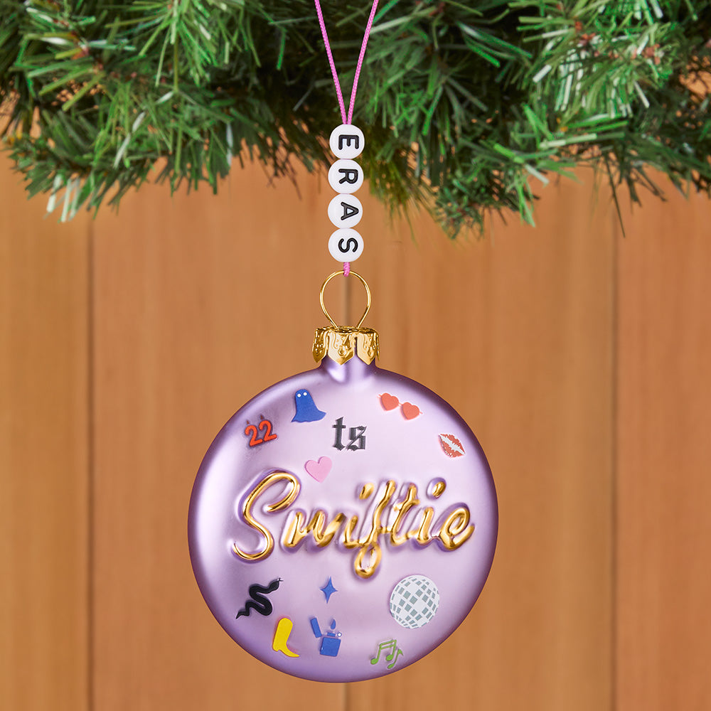 Cody Foster Glass Ornament, Swiftie Eras