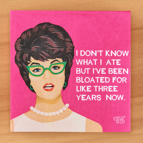 PPD Paper Napkins, Bloated